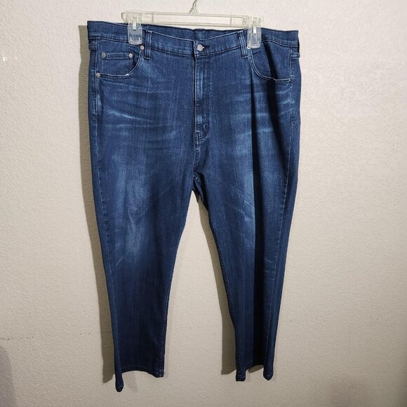Levi's Other - Levis 559 Jeans Mens 44x28 Blue Straight Fit Stretch Denim Medium Wash Big Tall